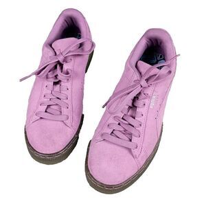 Puma Suede Summer Nights Fade Shoes Mens 6 Womens 7.5 Smoky Purple Sneaker EUC